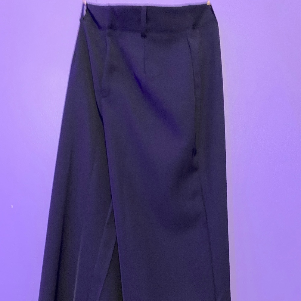 SHEIN SOLID HIGH RISE TAILORED PANTS
